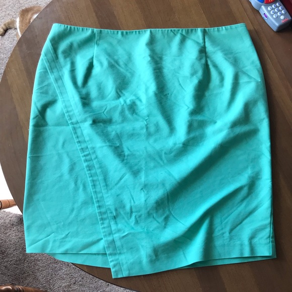 Turquoise “Wrap” Skirt - Picture 2 of 5